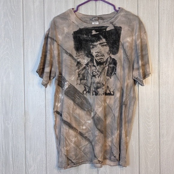 Jimmy Hendricks Tie Dye Double Sided Graphic Tee EUC SZ L - Picture 6 of 6